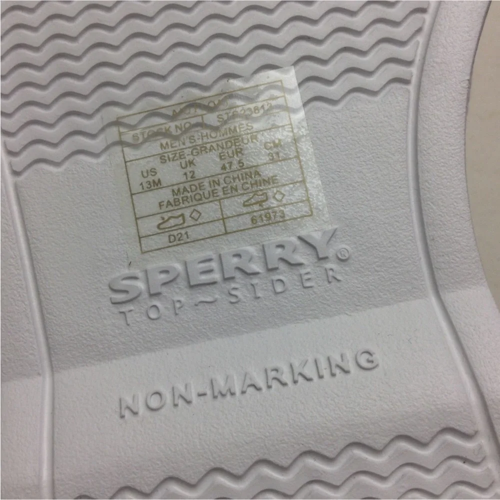 NWOB Sperry Popsicle Firecracker Americana A/O Float Slip-On Boat Shoes Size 13